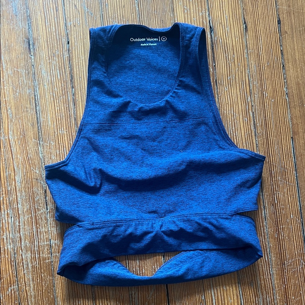 Outdoor Voices Women's Navy Bra Top